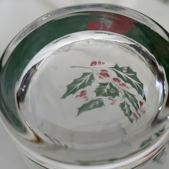 Bartlett Collins Dining Vintage Holiday Bartlett Collins Glasses